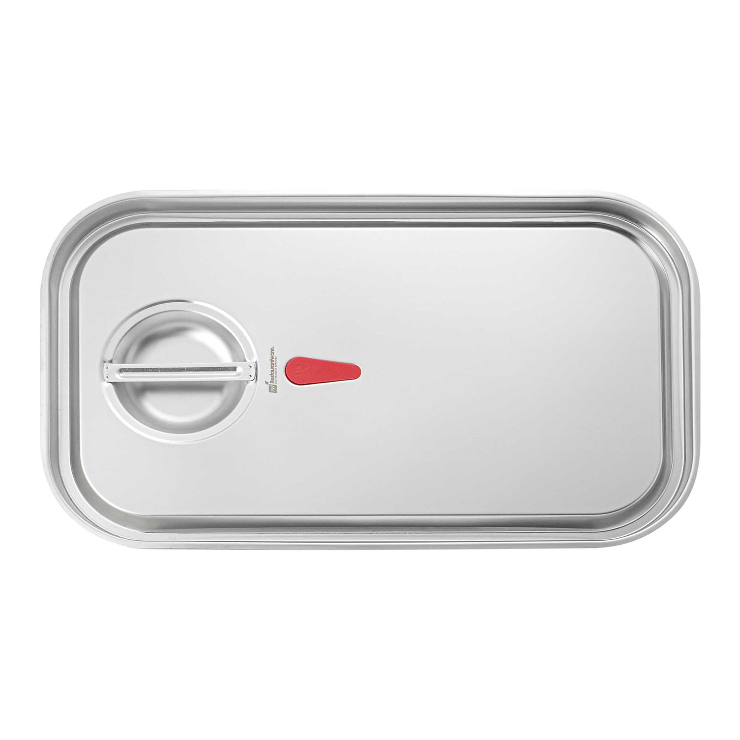Met Lux Rectangle Stainless Steel Travel Lid - Fits Full Size Steam Table Pan - 1 count box