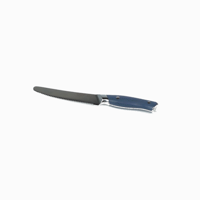 Sensei Blue Damascus Steel 5.5" Steak Knife - 4 count box