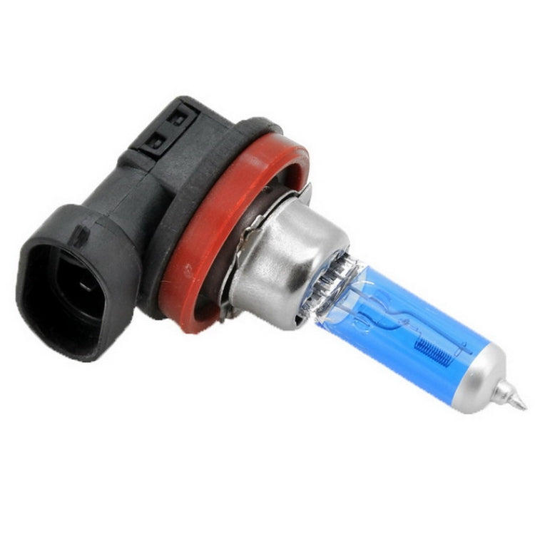 H11 Halogen Car Headlight, 2400 Lumens White Light, 12V / 100W 6000K, H11