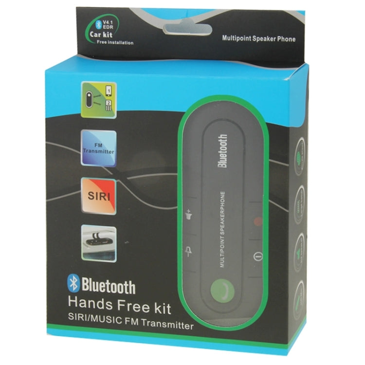 Bluetooth V4.1 Hands Free Kit Transmitter with SIRI / Music, Bluetooth V4.1