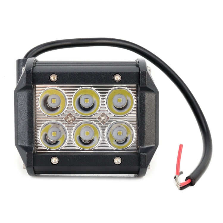 18W CREE 6 LED White Light Condenser Engineering Lamp / Waterproof IP67 SUVs Light, DC 10-30V, 6 LED