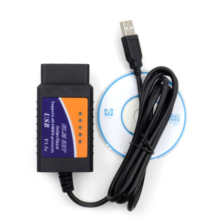 ELM327 Interface USB V1.5 OBDII Auto Diagnostic Scanner Tool, ELM327 V1.4