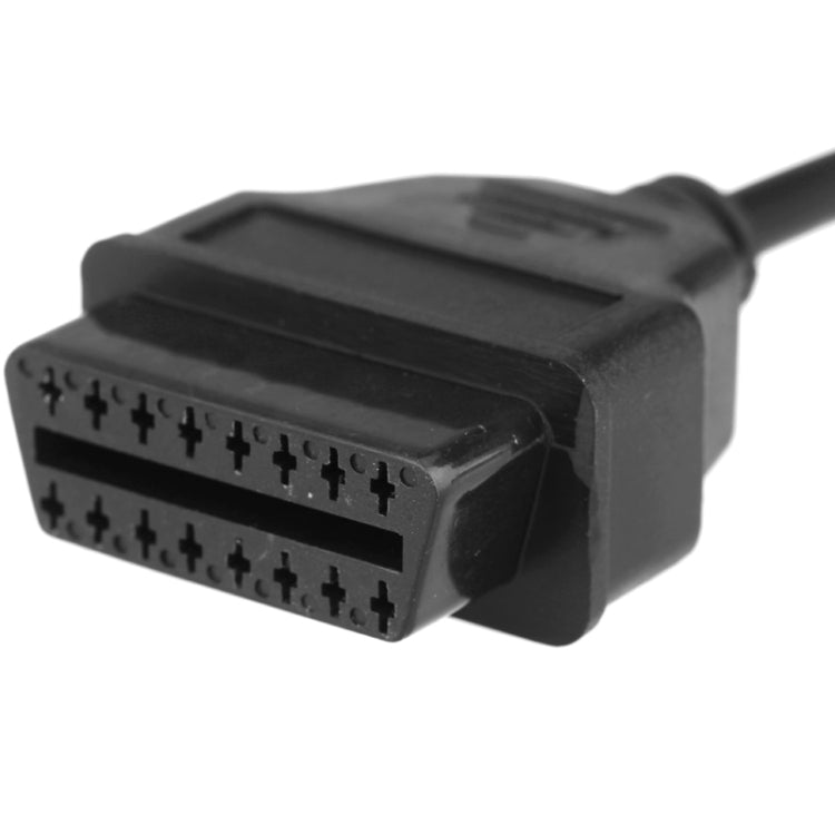 10 Pin to 16 Pin OBDII Diagnostic Cable for Opel, For Opel