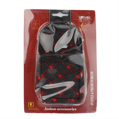 PU Leather Multifunctional Car Storage Pouch / Cell Phone Pocket