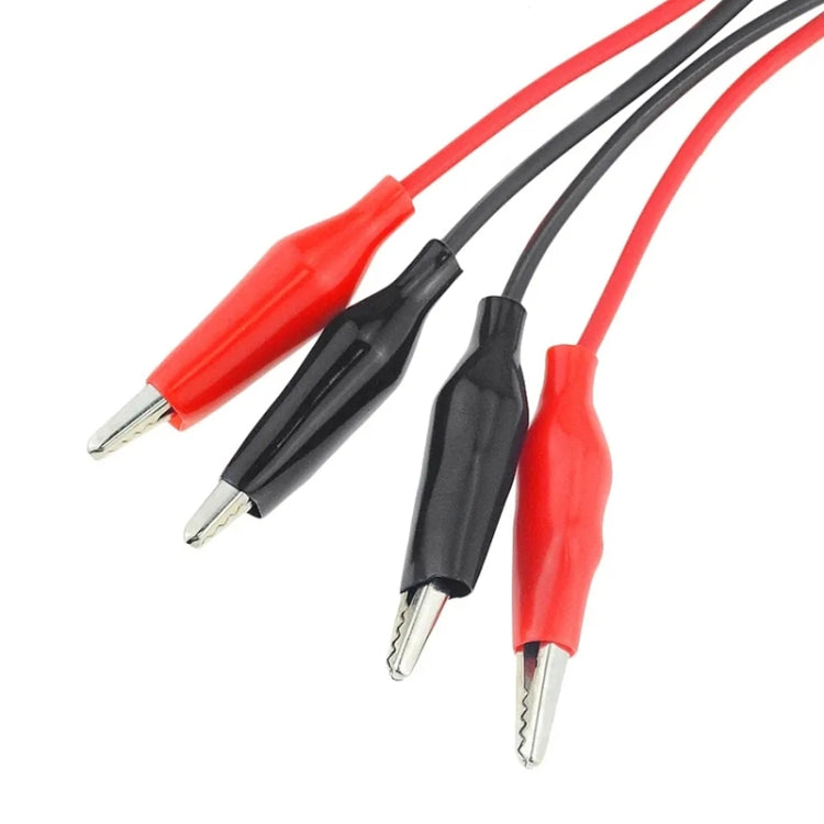 Dual End Alligator Test Lead Probe Clip Cable, Length: 75cm, 75cm