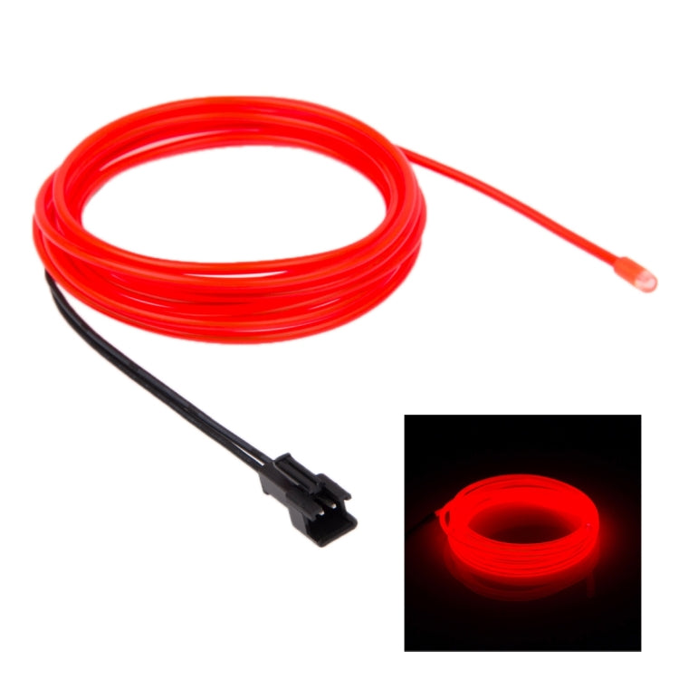 Waterproof Round Flexible Car Strip Light with Driver for Car Decoration, Length: 2m, 2m