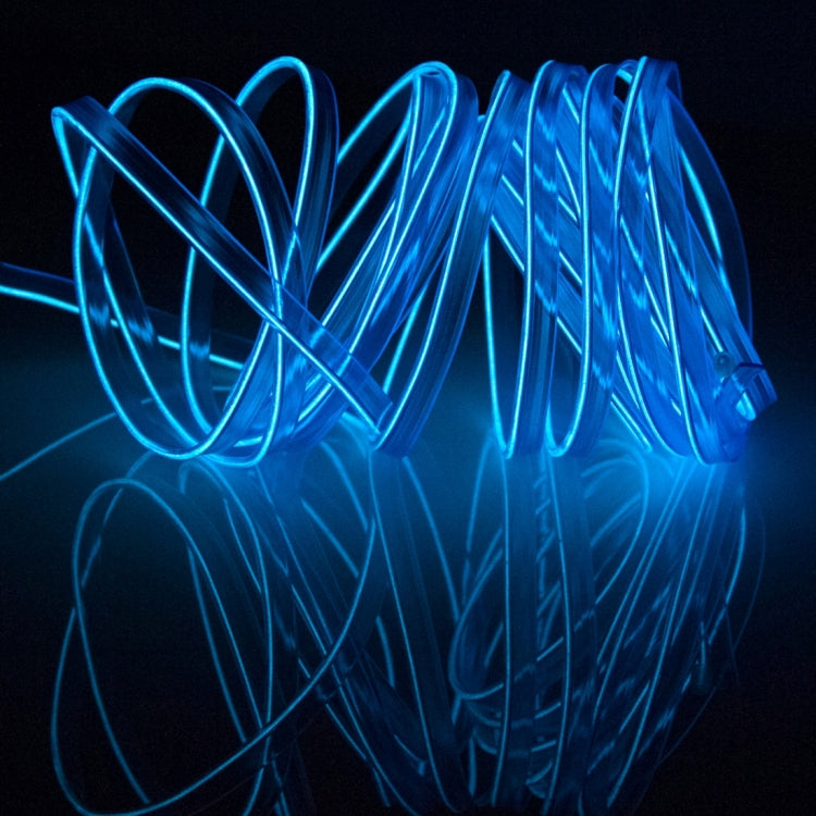 Waterproof Flat Flexible Car Strip Light with Driver for Car Decoration, Length: 5m, 5M