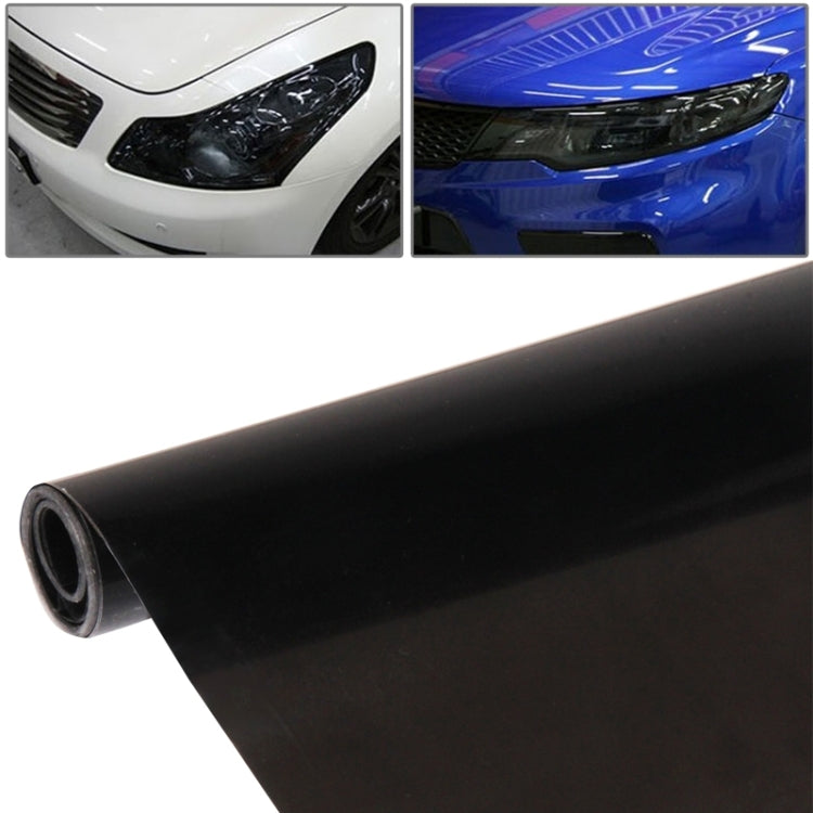 Protective Decoration Flash Point Car Light Membrane /Lamp Sticker, Size: 195cm x 30cm, Baby Blue, Fluorescent Green, Pink, Crystal Green, Matte Black, Dark Blue, Grey Black, Dark Black