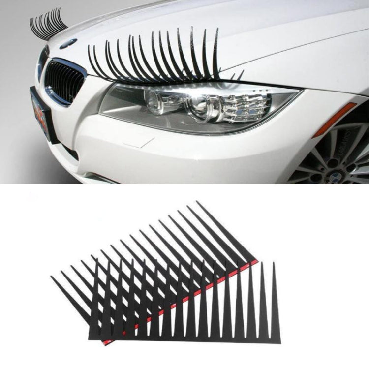 2 PCS Etle Electric Eye Vehicle Eyelashes
