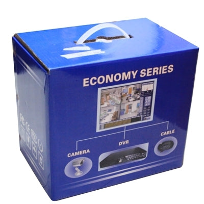 4-CH Embedded Digital Video Recorder Kit (1 / 4 Sharp CCD, 420TVL, 24 x IR LED, 6mm Lens, IR Distance: 25m, H.264 (8204EV+622A)