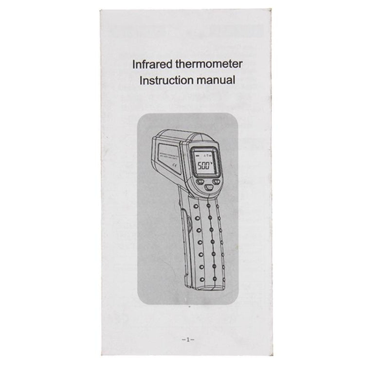 DT-8500 LCD Digital Infrared Thermometer, Temperature Range: -50-500 Celsius Degree, DT-8500