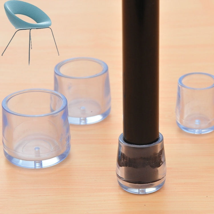 4 PCS Pipe Shaped Chair Cap, Internal Diameter: 21mm, 21mm