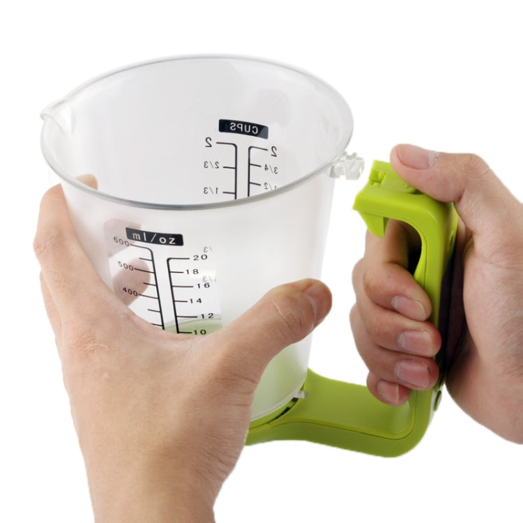 Digital Scale with Measuring Cup / Thermometer, Green