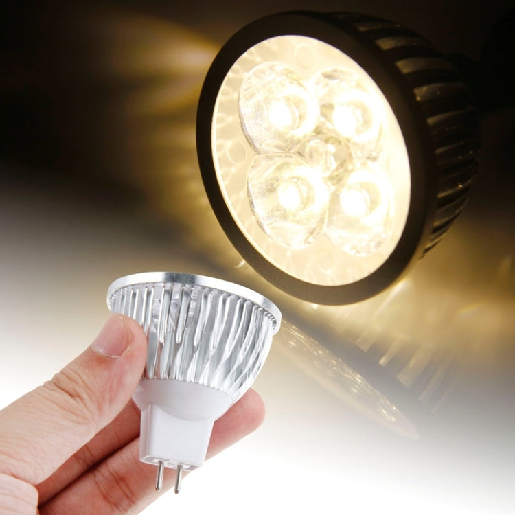4 LED, Energy Saving, AC / DC 12V, Warm White Light