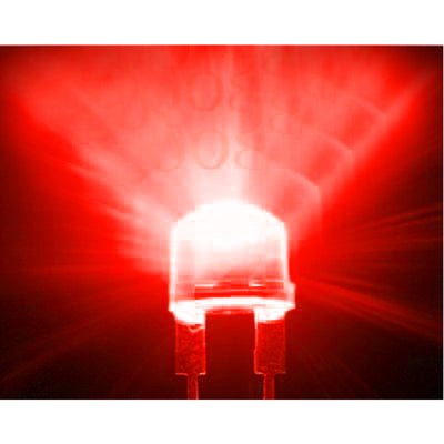 1000 PCS 3mm Water Clear LED Lamp