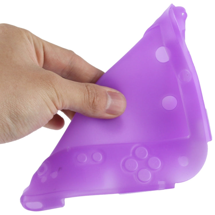 Pure Color Ultra Thin Silicone Case for Nintendo 2DS(Purple)