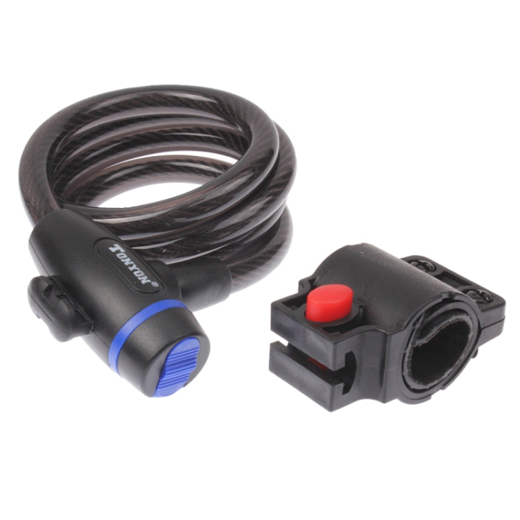 Copper Cable Security Bicycle Lock Set, With Bicycle Lock  Key