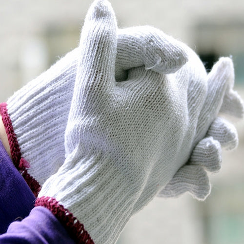 Working Gloves / Cotton Gloves Wear-Resistant, 1 Pair