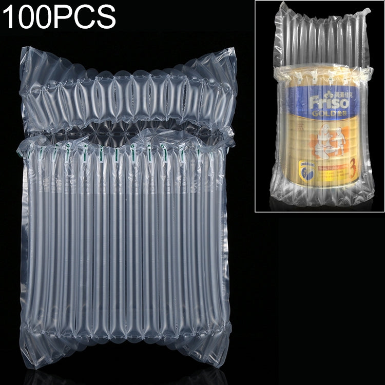 100 PCS Air Volumn Cushion Bag Packing with Customized Logo & Design for Mobile Phones & Spare Parts & Gift Box Package, Size: 34x24x1.5cm, 34x24x1.5cm