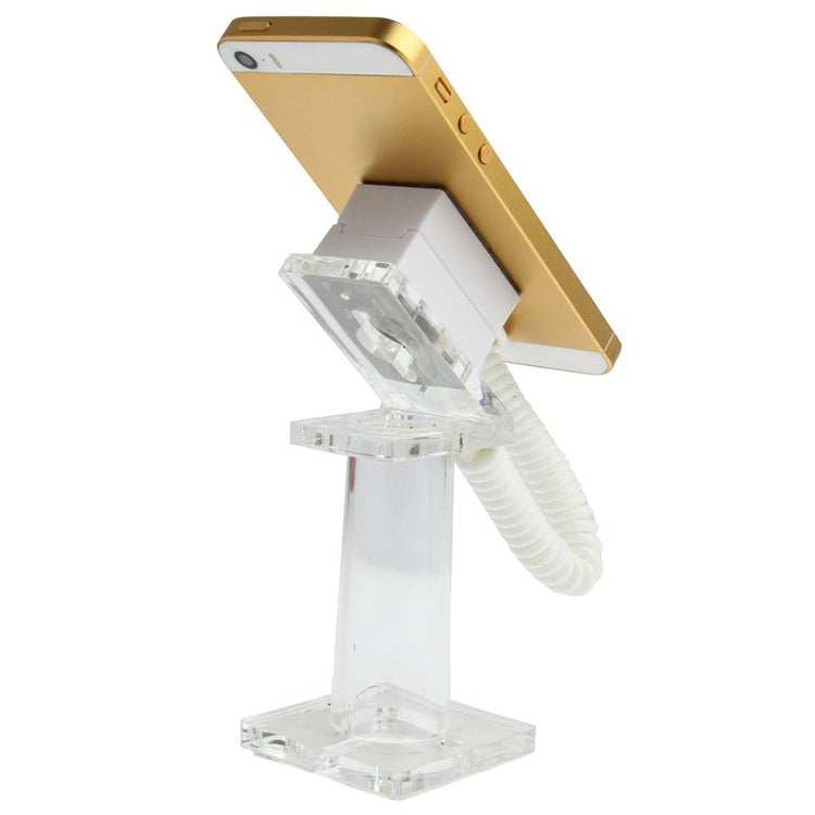 Universal Burglar Display Holder / Display Anti-theft Holder, without Alarm, For iPhone, Samsung, HTC, LG, Sony, Huawei, Lenovo and other Smartphones(White)
