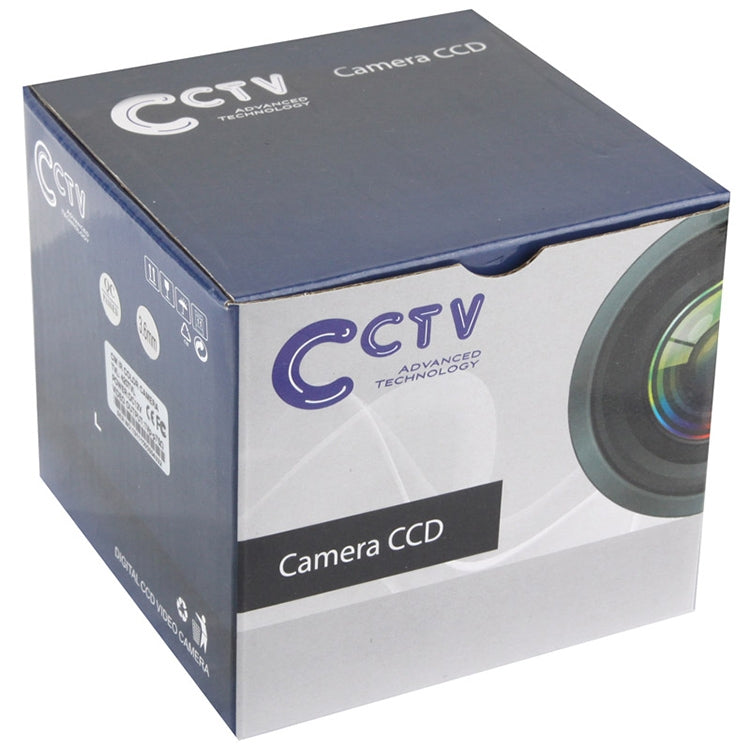 CMOS 420TVL 3.6mm Lens ABS Material Color Infrared Camera with 24 LED, IR Distance: 20m
