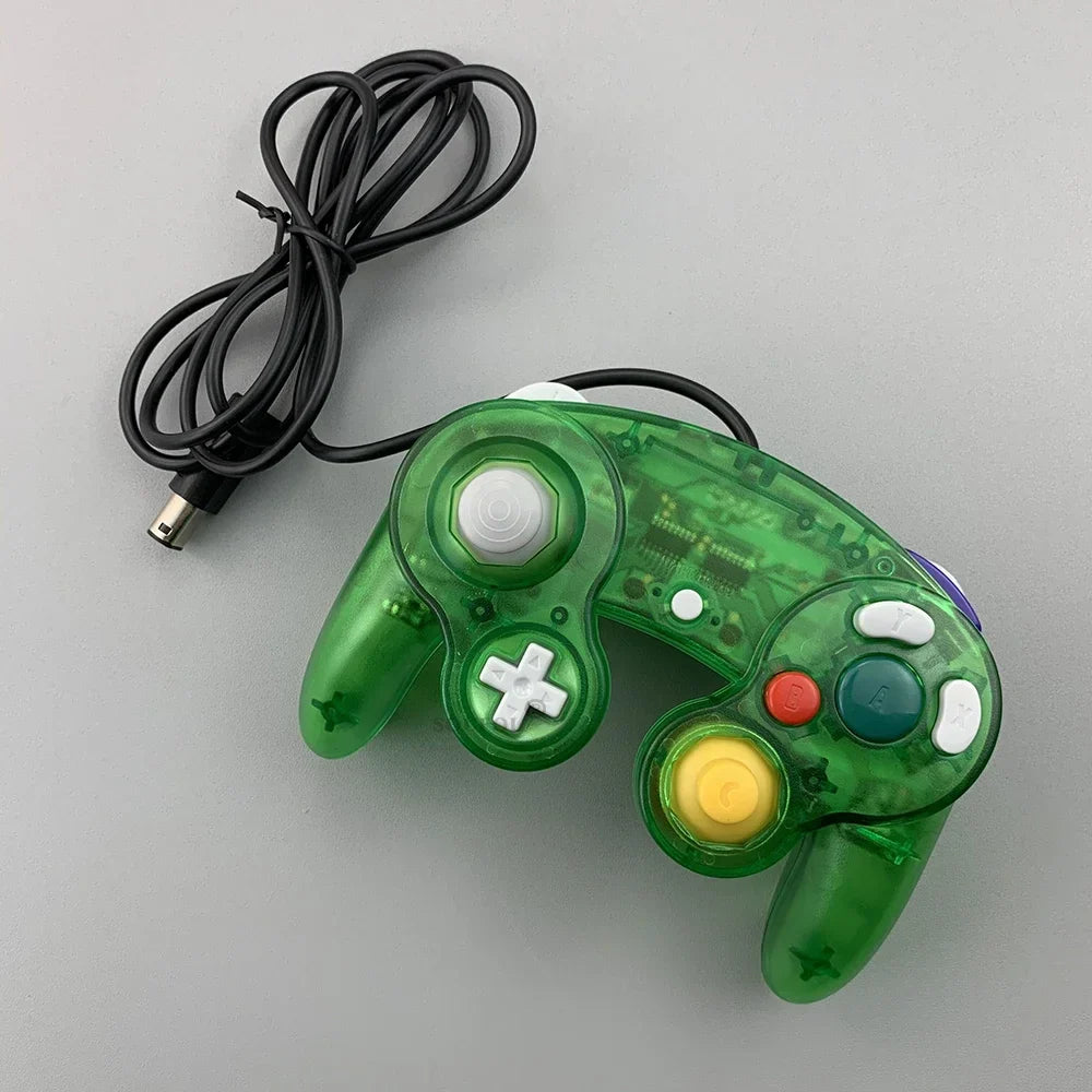 New Wired Game Controller for GameCube NGC Single Button Wired Gamepad Joystick for NGC Game Console Dropshipping