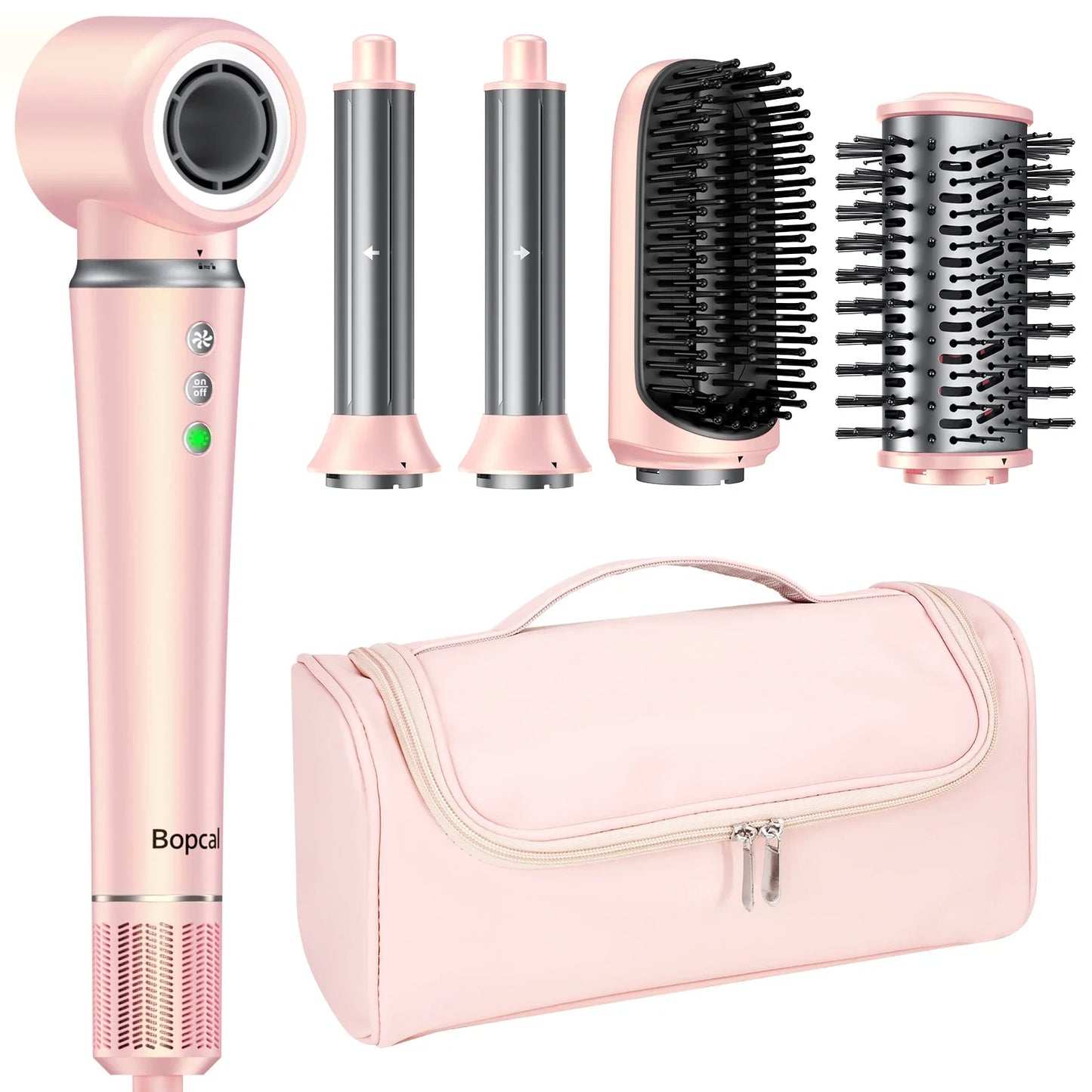 5 in 1 High-Speed Hot Air Styler Frizz-Free Fast Drying No Heat Damage