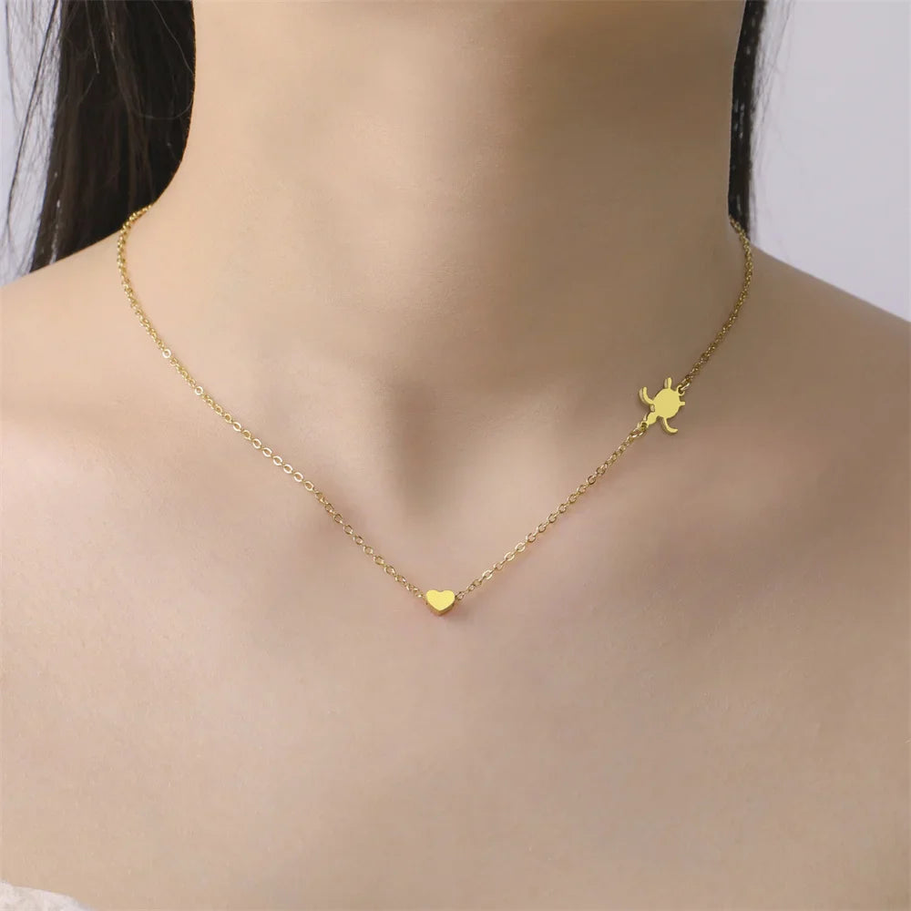 EtherealBe Sea Turtle Pendant Necklace for Women