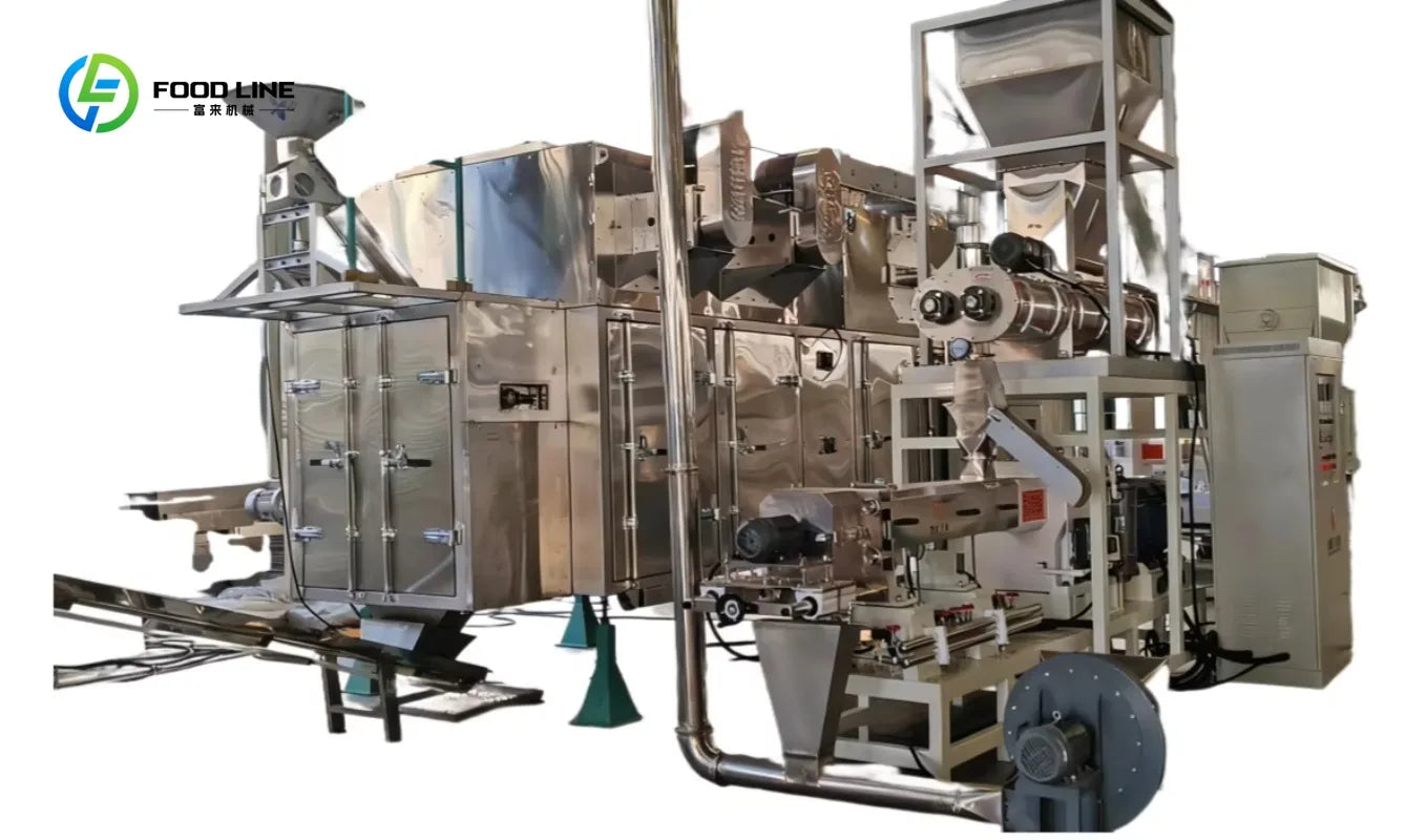 Customized Multifunctional Automatic Dog Cat Food Making Machine Pet Feed Processor