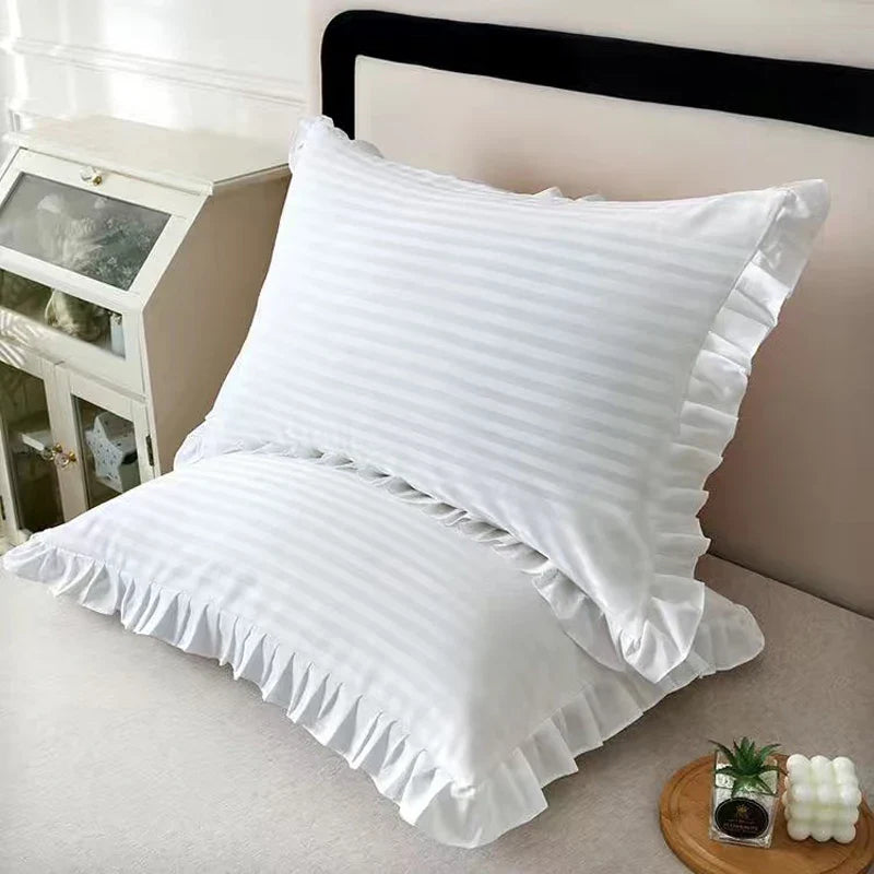 Princess Pillowcases With Ruffles Multiple Sizes, For Adults Kids.