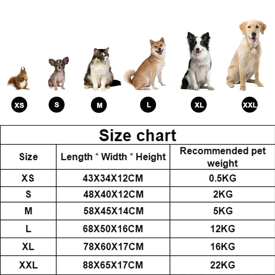 Bed for Dog, Cat, Pet  Plush Kennel, Medium, Small Dog Sofa Bed Cushion, Pet Calming Dog Bed .