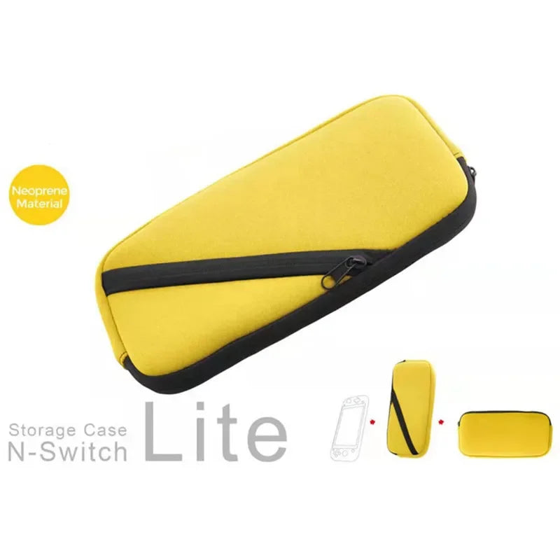 Travel Storage Bag Case for Nintend Switch Lite Console and Accessories Neoprene Portable Pouch Shell Cover For Switch NS Mini