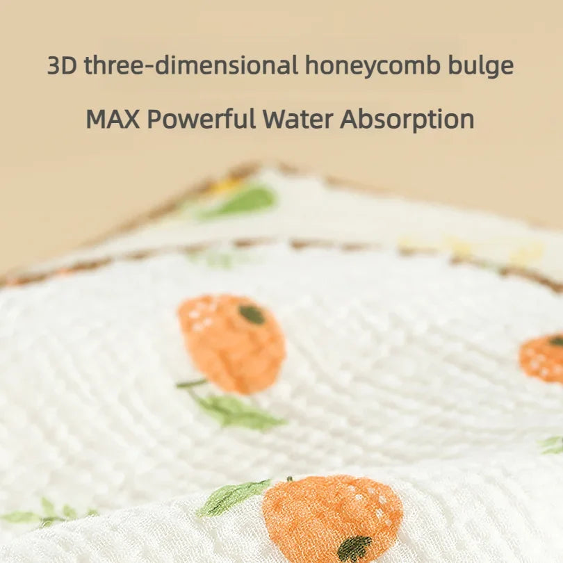 Newborn Baby 10-layer Cotton Gauze Flat Pillow Newborn Pillow Towel Baby Cloud Pillow Anti-vomiting Pillow