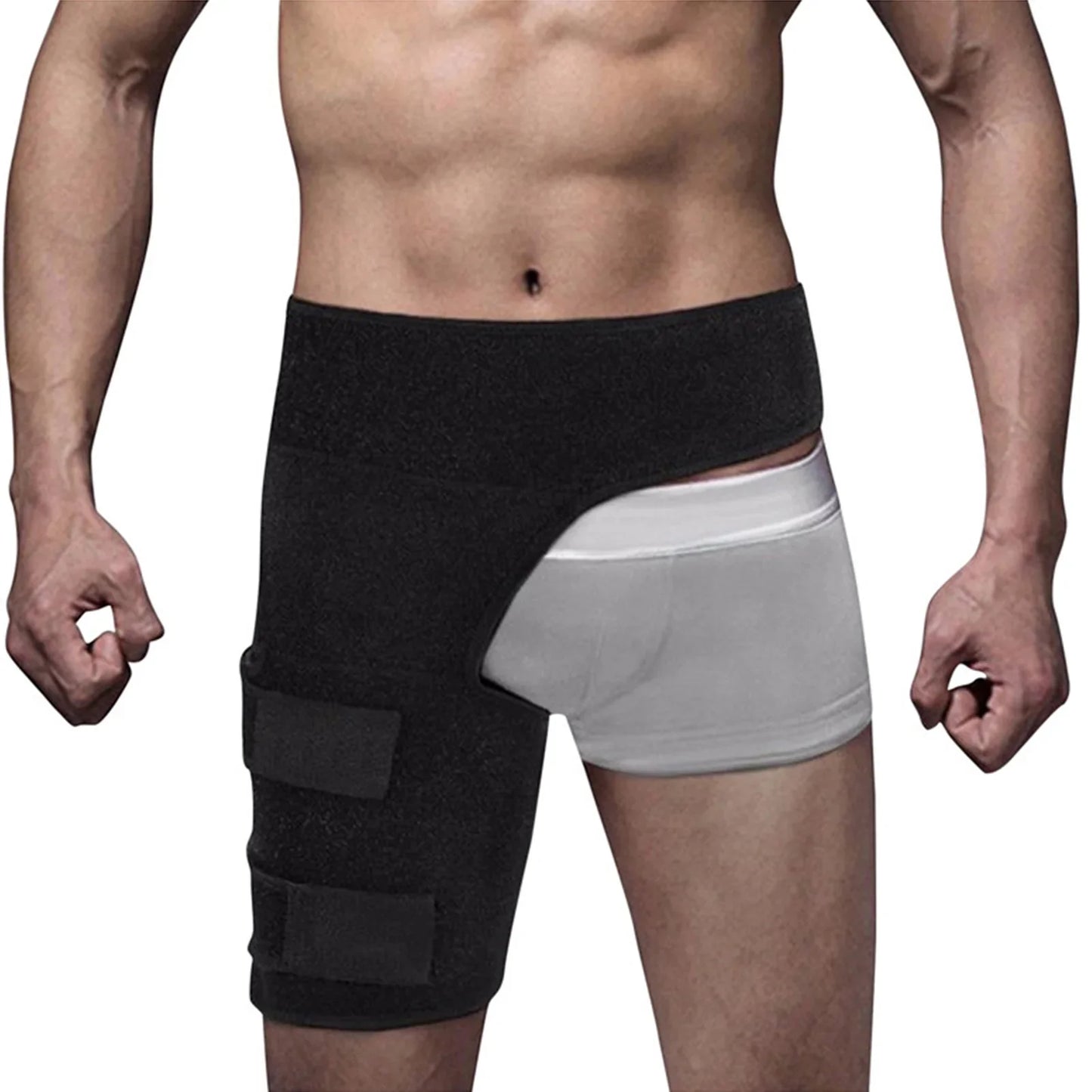 1 PCS Sciatica Nerve Pain Relief Thigh Compression Brace For Hip Joints Arthritis Groin Wrap Brace Protector Belt Legwarmers New