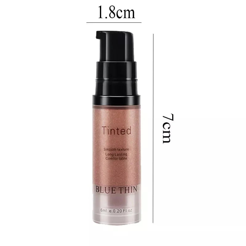 NEW Face Body Luminizer Shimmer Face Liquid Foundation Makeup Lip Brighten Eye Contour Liquid Shine Cosmetic TSLM1