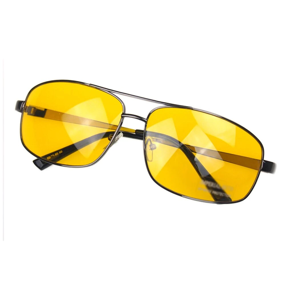Fashion Anti Glare Vision Driver Safety Women's Sunglasses Yellow Night Car Driving Glasses high quality Eyewear vintage for men