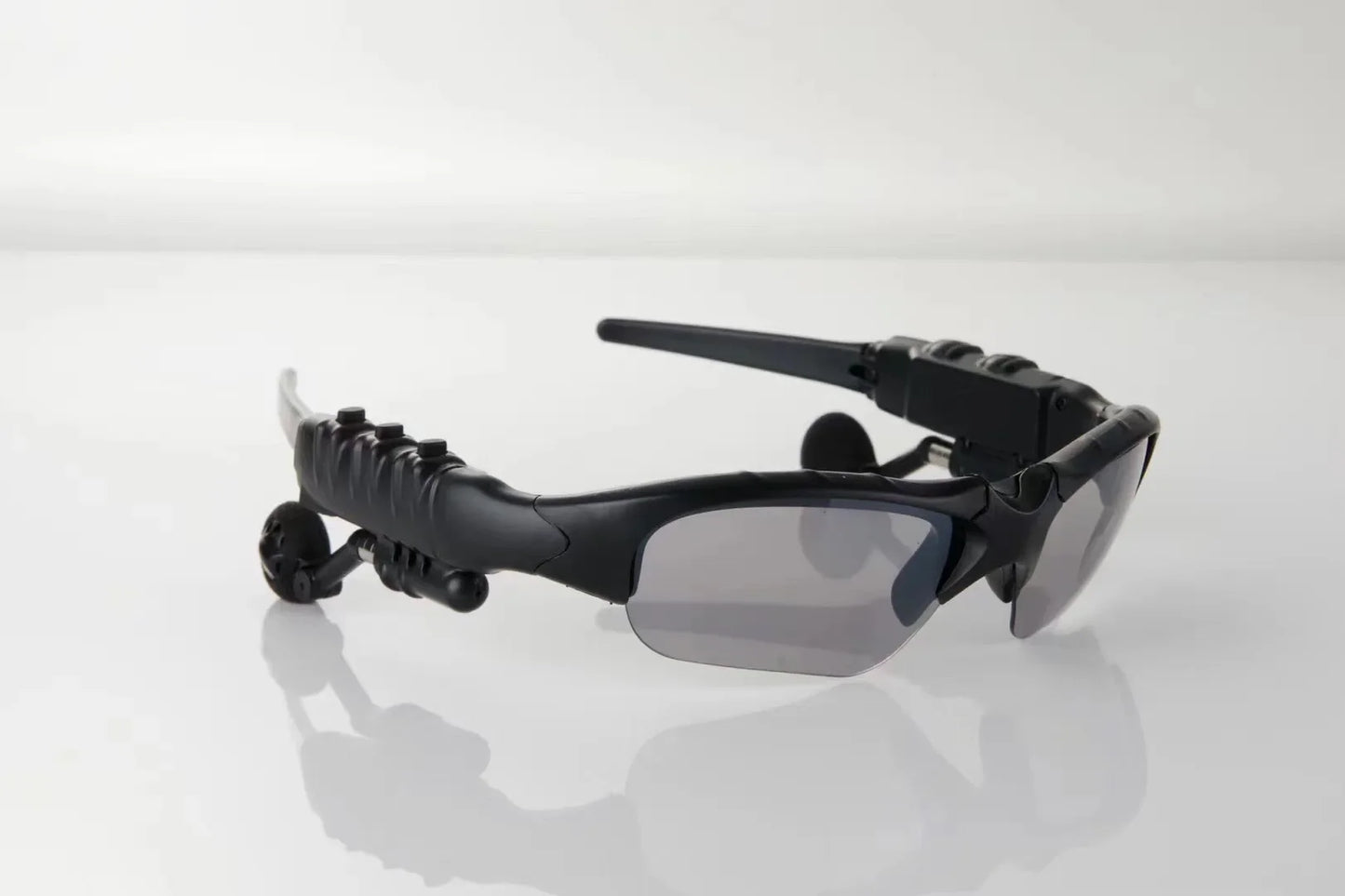 Smart Bluetooth Audio Glasses Wireless Stereo Headphones for Men Women Sports Driving Open Ear Sunglasses with Mic Music