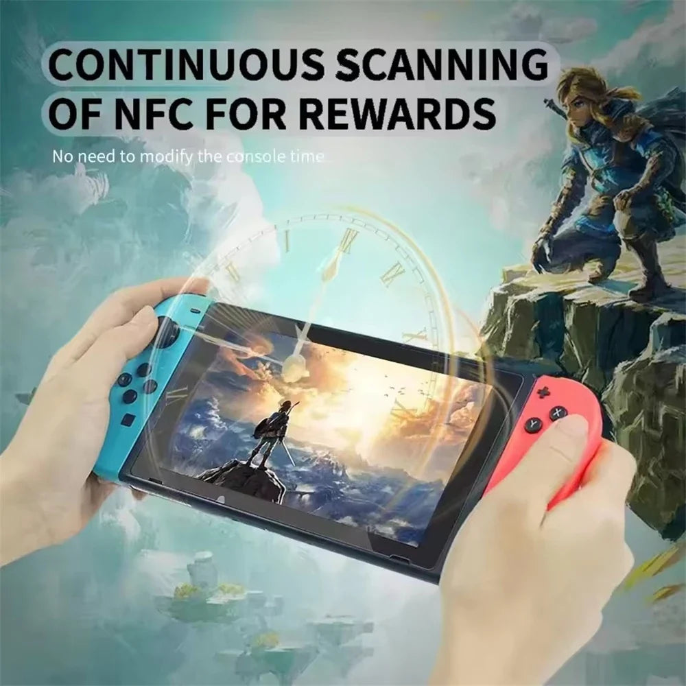 For Amiibo Emulator NFC Smart Game Simulator Infinite Card Swipe Universal For Switch2/Switch WiiU 3DS Portable Reader Writer