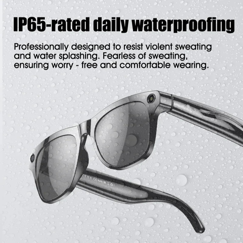 Xiaomi 8KHD AI Smart Glasses, Photochromic, Multifunction, Bluetooth Calling ,Voice Assistant Music Player.