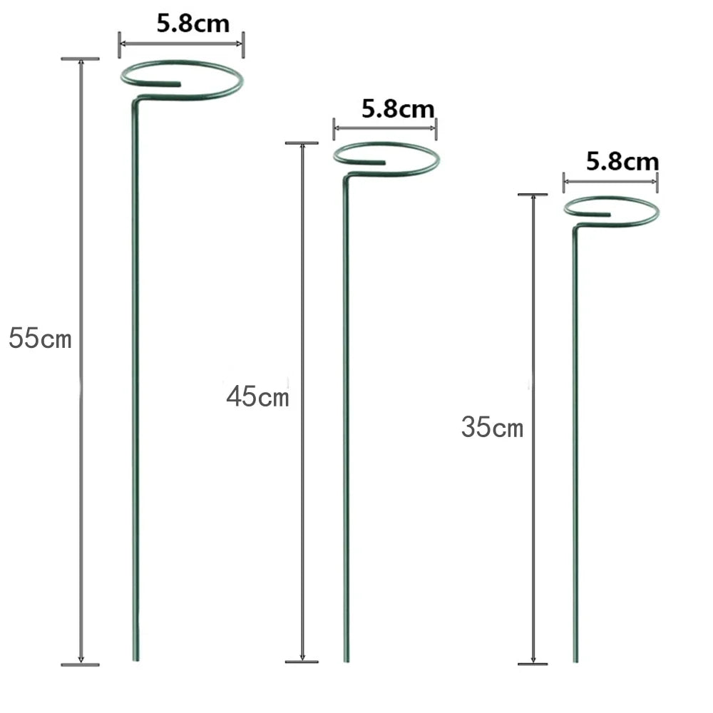 30pcs Single Stem Plant Support Stakes Garden Stakes Plant Atem Support