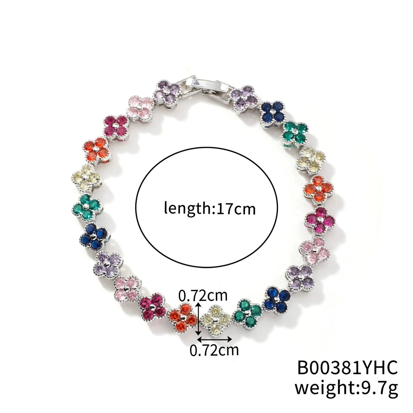 Flower Lucky Stainless Steel Bracelet