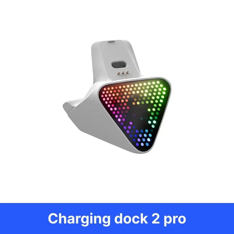 Flydigi Controller Gamepad Wireless Gamepad for PC /Switch/Phone/TV/Tablet Computer,Charging Dock with Cool RGB Screen