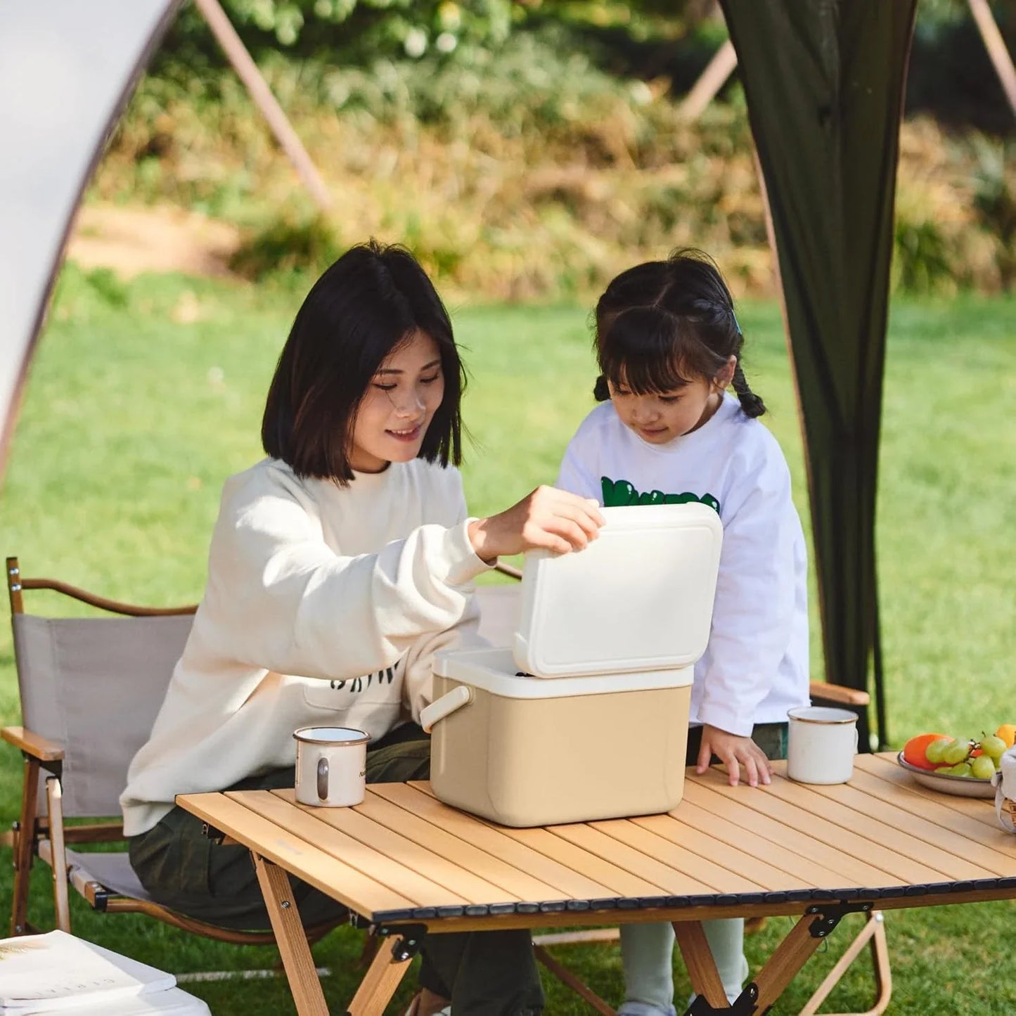 Naturehike 5L Cooler Box Portable Camping Refrigerator Incubator Car Ice Bucket Heat Preservation BBQ Equipment Storage Box