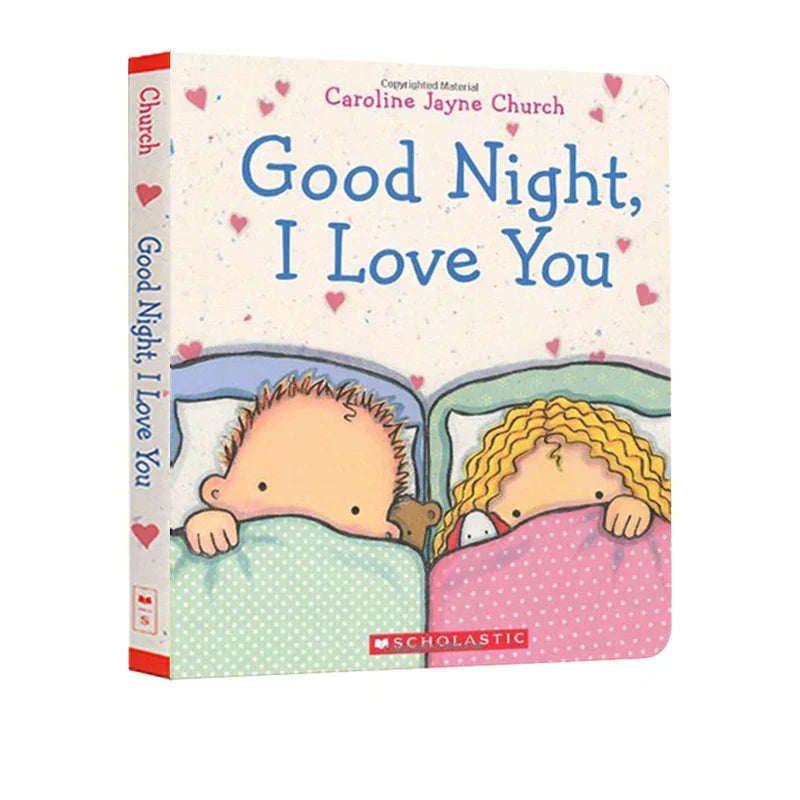 Good Night I Love You Caroline Jayne Church Child Enlightenment Picture Story Book Kids Early Education Learning Gift Montessori