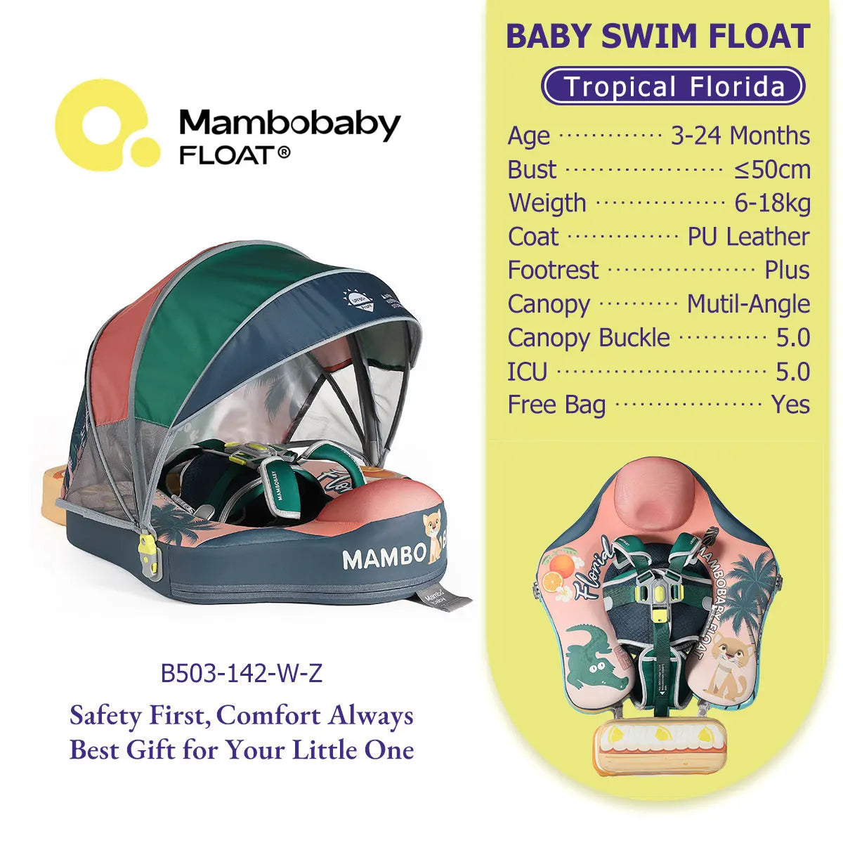 Mambobaby Baby Pool Float Vip 5 Dropshipping Blackproof Pool Mat For Infant Non-Inflatable Natation Buoy With Parasol Beach Toys