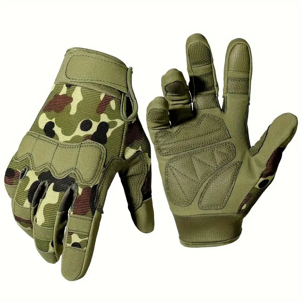Tactical Gloves Full Finger for Men And Women Outdoor Mountaineering Cycling Wear-resistant Breathable Riding Gloves