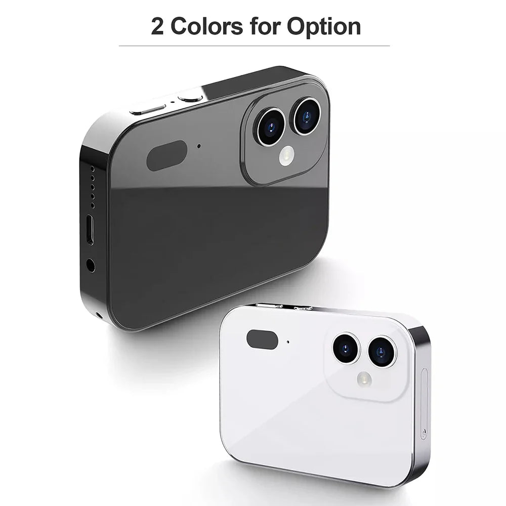 New 4K Digital Camera Night Vision Triple Lens 3Inch HD 64MP Touch Screen Entertainment Digital Camera OTG Transmission 3600mAh