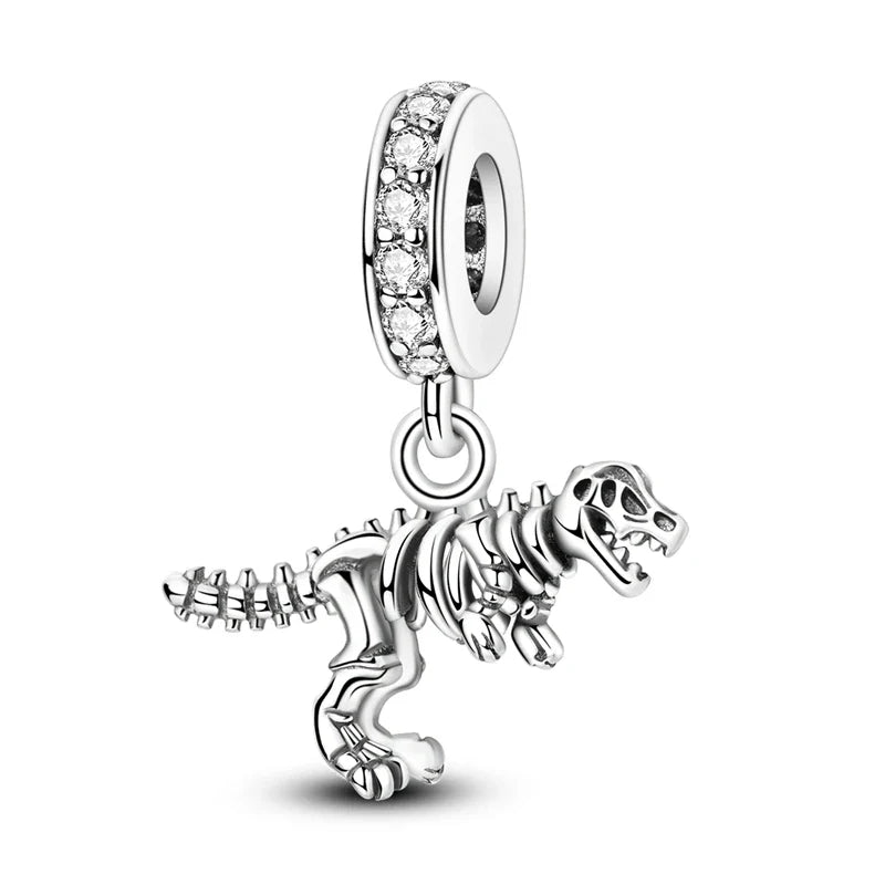 925 Sterling Silver Can Be Opened Pandant Easter Egg Charms Beads Fit