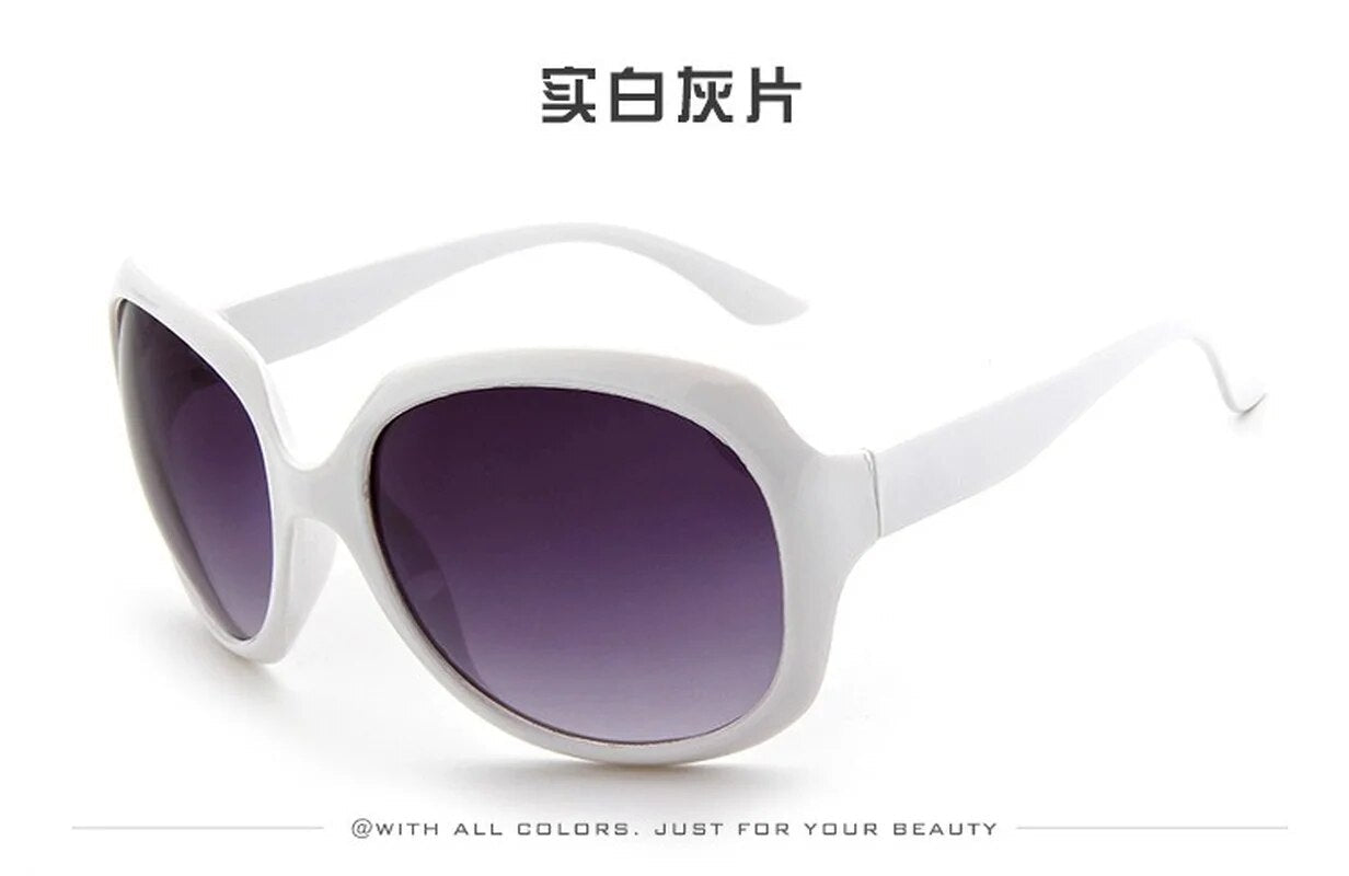 New Fashion Large Frame Sunglasses, European and American Fashion Glasses, Women's Street Photography, Vacation Sunglasses