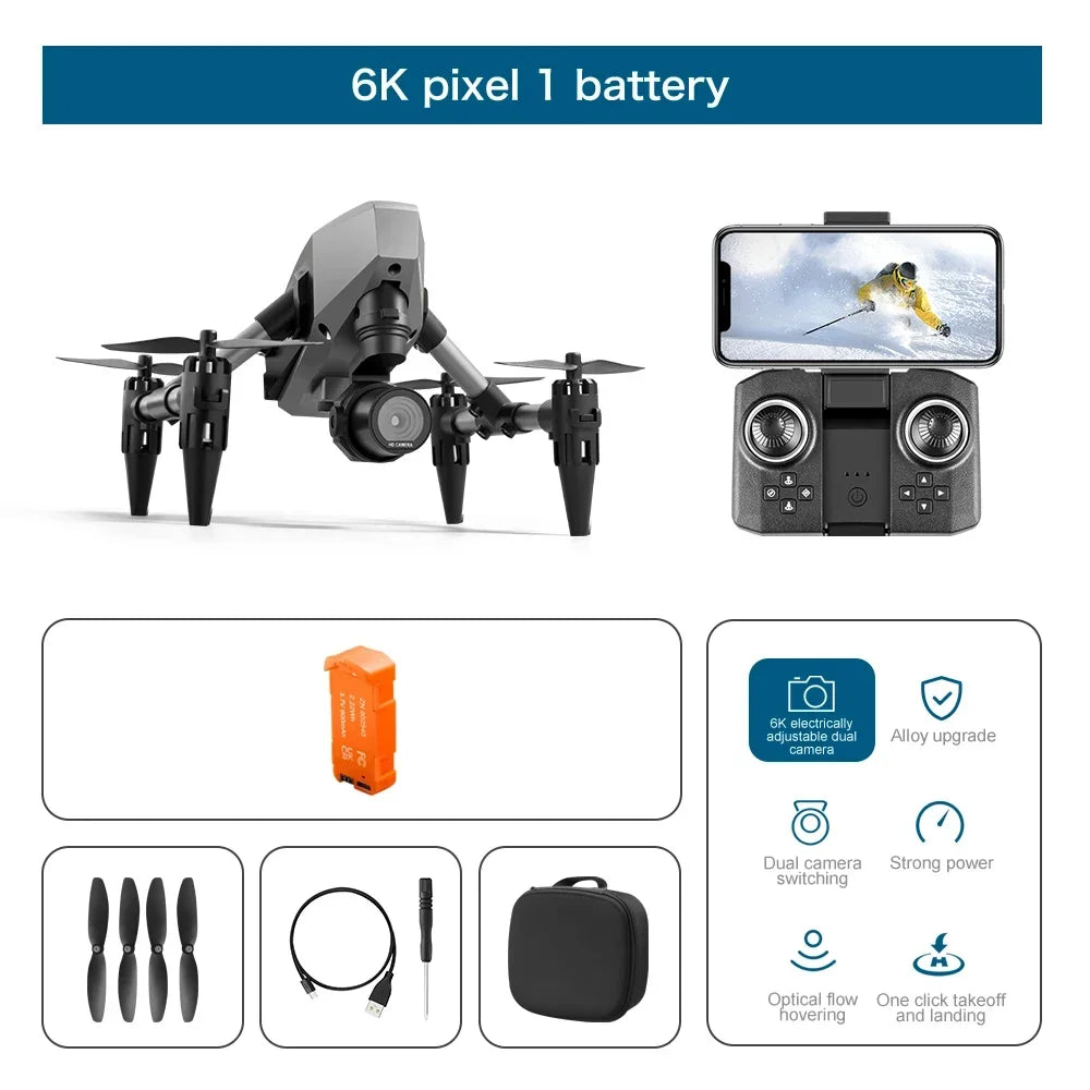 2024 New XD1 Mini Drone 8K Professionals HD Camera 5G GPS WIFI Height Maintaining Four Sides Obstacle Avoidance RC Quadcopter To